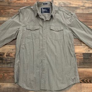American Eagle casual button down shirt